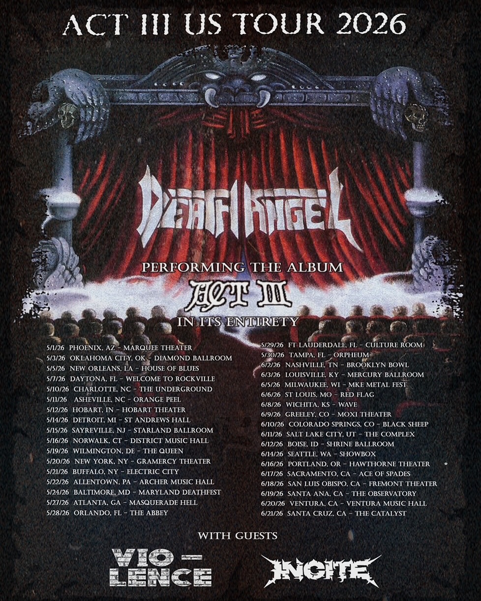 Vio-Lence "ACT III" Tour Poster 2026