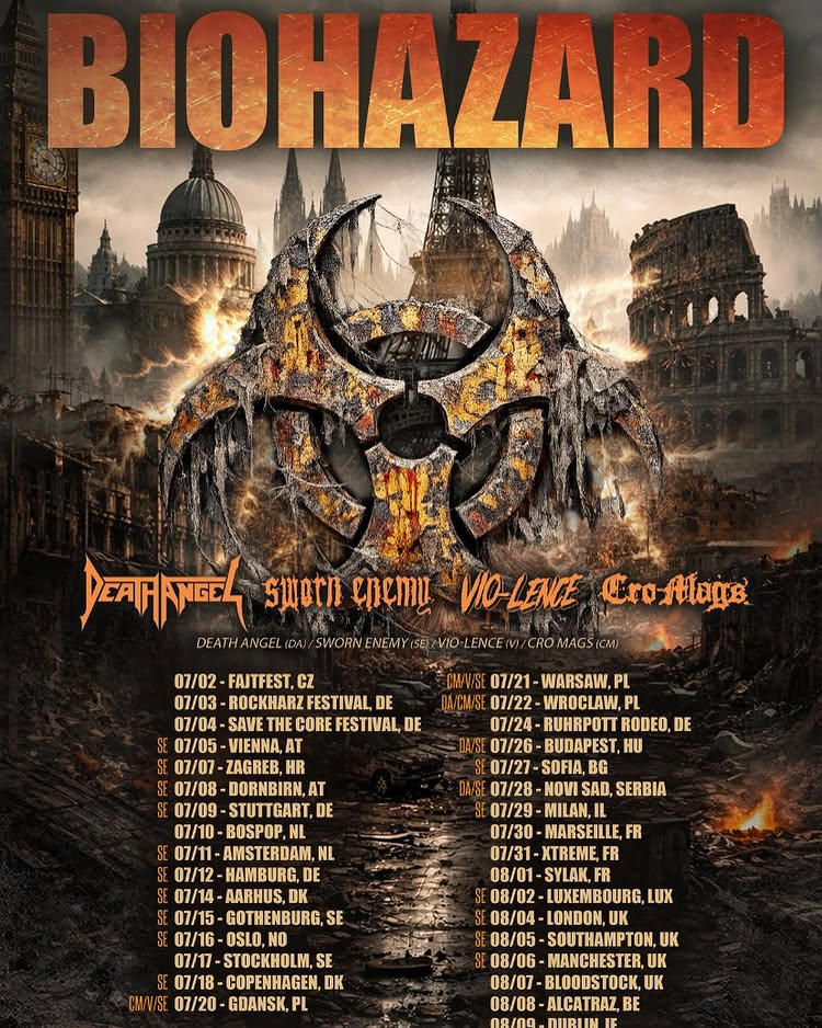 Vio-Lence "ACT III" Tour Poster 2026